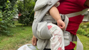 ERGObaby二狗背帶嬰兒抱娃神器四季透氣外出旅行遛娃神器breeze解放雙手 breeze透氣款-灰色 曬單實(shí)拍圖