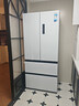 美的（Midea）M60系列520純平全嵌法式多門四開門家用冰箱超薄雙系統(tǒng)循環(huán)大容量無(wú)霜BCD-520WUFPZM(E)白國(guó)家補(bǔ)貼 曬單實(shí)拍圖