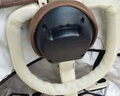 百幻電動(dòng)車兒童座椅可折疊前置電瓶摩托車坐椅電車通用安全寶寶嬰兒小孩坐凳 米白色【升級(jí)款】 捆綁式 3歲-6歲 曬單實(shí)拍圖