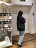 RHUDE FOG品牌女裝西裝皮衣外套女2025春秋新款假兩件高級感寬松休閑韓版 黑色 M 曬單實(shí)拍圖