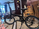大行（DAHON）折疊自行車20英寸8級(jí)變速經(jīng)典P8單車KBC083 黑色經(jīng)典版-京倉(cāng) 曬單實(shí)拍圖