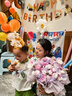 酷依寶汽車主題兒童周歲生日裝飾男孩寶寶氣球派對場景布置電視投屏背景 曬單實拍圖