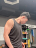 李寧背心運動(dòng)跑步速干男女健身鍛煉透氣涼爽無(wú)袖上衣打底武術(shù) XL 黑色 曬單實(shí)拍圖