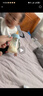 貝親奶瓶ppsu 嬰兒奶瓶 防脹氣奶瓶 雙把手彩繪寬口徑奶瓶套裝 240ml 3-6月 自帶M奶嘴+重力球 曬單實拍圖
