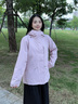 Columbia哥倫比亞25秋冬新品女銀點(diǎn)熱能抓絨內膽三合一防水沖鋒衣XR2855 618 淡水粉 M(160/84A) 曬單實(shí)拍圖
