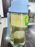 特百惠（Tupperware）樂(lè )趣550ml男女學(xué)生大容量運動(dòng)便攜翻蓋直飲塑料水杯子父親節禮物 冰水藍550ml1個(gè) 曬單實(shí)拍圖