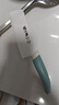 張小泉菜刀陶瓷刀水果刀削皮刀家用嬰兒輔食刀廚房鋒利小廚刀切片刀免磨 陶瓷切菜刀 配刀套 曬單實(shí)拍圖