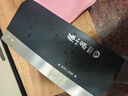 張小泉黑將不銹鋼廚房家用刀具 切菜刀 斬切刀 【京東限定】 曬單實(shí)拍圖