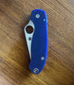 SPYDERCO美國進(jìn)口spyderco蜘蛛C223戶(hù)外高硬度粉末鋼便攜鋒利EDC折疊刀 C223GPDBL 曬單實(shí)拍圖