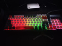 蝰蛇KM800機械手感游戲電競鍵盤(pán)鼠標套裝有線(xiàn)USB發(fā)光臺式電腦筆記本家用辦公LOL防水客制化 游戲鍵盤(pán)鼠標套裝【微光】 曬單實(shí)拍圖