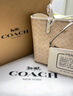 蔻馳（COACH）【品牌直供】女士CITY 33大號雙面手提托特包 沙黃色拼粉筆白色 曬單實拍圖