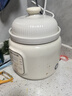 九陽（Joyoung）嬰兒輔食機(jī) 分月齡BB煲粥飯鍋嬰兒專用燉盅 寶寶燉湯輔食鍋輔食機(jī)蒸煮米油1L小容量bb陶瓷煲GD133 曬單實拍圖
