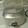 美的（Midea）全玻璃恒溫水壺 恒溫壺嬰兒沖奶 燒水壺電熱水壺調奶器養生壺1.5L 曬單實(shí)拍圖