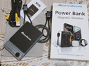 MOSZE諾曼克磁吸充電寶自帶線自帶支架快充超薄外接移動電源適用蘋果支持QI2雙彈窗可上飛機高鐵超薄款. 10000mAh 鈦黑色【自帶線/自帶支架QI2外接電池】 曬單實拍圖