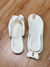 XGGC旅行拖鞋女可折疊酒店出差便攜浴室防滑洗澡人字拖男 白色 40-41 曬單實(shí)拍圖