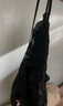 浪莎睡裙女性感睡衣冰絲女士睡衣春夏季帶胸墊蕾絲吊帶睡裙家居服 曬單實(shí)拍圖