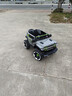 韋尼坦克300兒童電動(dòng)車(chē)小孩四輪汽車(chē)四驅寶寶遙控玩具車(chē)可坐大人駕駛 頂配灰+皮座軟輪+12V10A 曬單實(shí)拍圖
