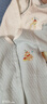 班杰威爾嬰兒衣服春秋季夾棉連體衣寶寶保暖哈衣爬服 保暖藍熊2件套 80碼 曬單實拍圖