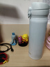膳魔師（THERMOS）保溫杯316鋼500ml男女士水杯學(xué)生生日禮物JNL-500S漸變冰川藍 曬單實(shí)拍圖