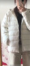亞瑟士亞瑟士童裝25年冬季兒童柔軟舒適三防輕薄保暖羽絨服【高充絨量】 奶白色 清潔度1000-鴨絨 175 充絨量117.3g 曬單實(shí)拍圖
