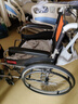 魚躍(yuwell)手動輪椅車H062C鋁合金免充氣減震輕便手動可折疊老人 曬單實(shí)拍圖