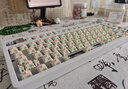 LEOBOG Hi75C/Hi75Cpro客制化三模機(jī)械鍵盤鋁坨坨Gasket結(jié)構(gòu)75配列全鍵無沖熱插拔電競游戲辦公電腦鍵盤 百利甜-【三模RGB】松石軸-FR4定位板 曬單實(shí)拍圖