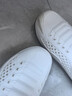 啄木鳥(niǎo)男鞋冬季新款透氣網(wǎng)鞋男一腳蹬懶人無(wú)后跟半拖鞋時(shí)尚百搭休閑潮鞋 白色 42 -43[適合41-42腳]穿 曬單實(shí)拍圖