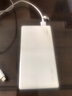 華為【3C認(rèn)證】可上飛機12000mAh 66W多協(xié)議雙向超級快充移動電源充電寶旗艦手機原裝電芯安全可靠白色 曬單實拍圖