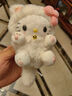 nakajima日本hellokitty正版貓咪凱蒂貓kt貓公仔玩偶娃娃毛絨包包掛件掛墜 國(guó)外進(jìn)口-高13cm 曬單實(shí)拍圖