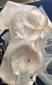 都市麗人文胸孕婦內(nèi)衣懷孕期哺乳喂奶文胸產(chǎn)后前開扣無鋼圈托聚攏香檳白L 曬單實(shí)拍圖