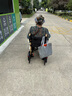護衛神碳纖維電動(dòng)輪椅車(chē)老人專(zhuān)用智能全自動(dòng)小型輕便可折疊旅行代步車(chē) 曬單實(shí)拍圖
