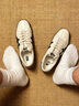 Onitsuka Tiger鬼塚虎男女款復古德訓鞋輕便透氣運動(dòng)休閑板鞋TOKUTEN 1183B938 白色/黑色 38 曬單實(shí)拍圖