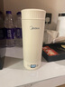 美的（Midea）便攜式電熱水杯 電熱水壺 保溫燒水杯 350ml迷你便攜式旅行出差 智能恒溫加熱杯 316L不銹鋼無(wú)異味 0.35L 【精準控溫】MK-DB35X22 曬單實(shí)拍圖