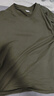 網(wǎng)易嚴(yán)選【安心品質(zhì)】超值抑菌T205g棉T恤100%新疆棉10A抗菌七夕送男友 短袖款-灰綠色 XL 曬單實(shí)拍圖