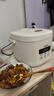 半球電飯煲 電飯鍋迷你飯煲1-3-4-6人 家用陶瓷釉內(nèi)膽智能預(yù)約煲湯煮米飯電飯鍋帶蒸籠 3L 【奶油白】陶瓷釉智能方煲 曬單實(shí)拍圖
