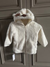 湯尼倍兒寶寶加絨外套冬季嬰兒連帽保暖防風(fēng)上衣服加厚小嬰童外穿冬裝 小白鹿 100 cm 曬單實(shí)拍圖