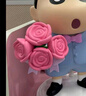 funism玩樂(lè )主義蠟筆小新浪漫花束手辦公仔動(dòng)漫玩具擺件生日禮物中尺寸 曬單實(shí)拍圖
