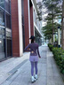 百思絨大碼微胖mm健身瑜伽服套裝女春秋新款戶(hù)外晨跑步運動(dòng)服速干衣 曬單實(shí)拍圖