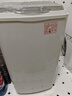 志高【熱銷(xiāo)Top1】脫水機單甩干脫水機干桶甩干機小型迷你家用甩干桶出租房宿舍大容量脫水桶烘干 8.6KG 力薦【不銹鋼桶加厚款】 曬單實(shí)拍圖