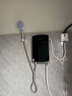 志高（CHIGO）即熱式電熱水器超薄小廚寶 6500W變頻恒溫智能省電出租房家用洗澡免儲水水龍頭黑色 KBR-B65 曬單實(shí)拍圖