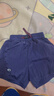半度閑半度閑女童夏季工裝運動(dòng)短褲2025新款兒童夏裝休閑褲 深紫藍  150 曬單實(shí)拍圖