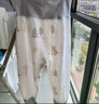 童泰（TONGTAI）寶寶秋衣套裝春秋季純棉嬰兒衣服兒童高腰護肚家居服藍色80cm 曬單實(shí)拍圖
