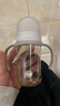貝親奶瓶ppsu 新生兒奶瓶 防脹氣奶瓶 還原母乳親喂感寬口徑耐摔 240ml+重力球吸管 6個(gè)月以上 曬單實(shí)拍圖