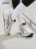 亞瑟士ASICS網(wǎng)面跑鞋百搭男鞋緩震運動鞋透氣跑步鞋 GEL-CONTEND 4 白色/銀色 42.5 曬單實拍圖