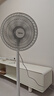 美的（Midea）電風扇家用7葉落地扇搖頭電風扇循臥室宿舍輕音風扇臺式桌面小型風扇臺地兩用升級款 白色丨7葉臺地兩用 曬單實拍圖