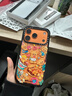 CASETIFY 黃油小熊 x CASETiFY聯(lián)名 黃油小熊貼紙 適用于iPhone17/16/15 Air/Pro/Max蘋(píng)果手機殼 透明黑框 iPhone 17 Pro 曬單實(shí)拍圖
