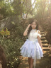 唐努烏現貨【天鵝絨】lolita套裝春款小清新禮服哥特風(fēng)公主裙洛麗塔 【天鵝絨】裙子+拖尾+飛機盒 M 【90-115斤】 曬單實(shí)拍圖