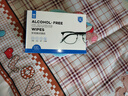 依視路（ESSILOR）擦鏡紙 單反鏡頭鏡布清潔紙濕巾 屏幕鏡頭紙獨立包裝 100片裝 曬單實(shí)拍圖