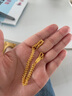 周生生永系列黃金手鏈 復古魚(yú)骨足金手飾 21001B計價(jià) 17厘米 - 9.57克(含工費240元) 曬單實(shí)拍圖