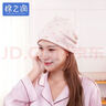 棉之潤(rùn)月子帽孕婦帽春夏透氣睡眠帽產(chǎn)婦防風(fēng)月子頭巾多功能粉色愛心款 曬單實(shí)拍圖